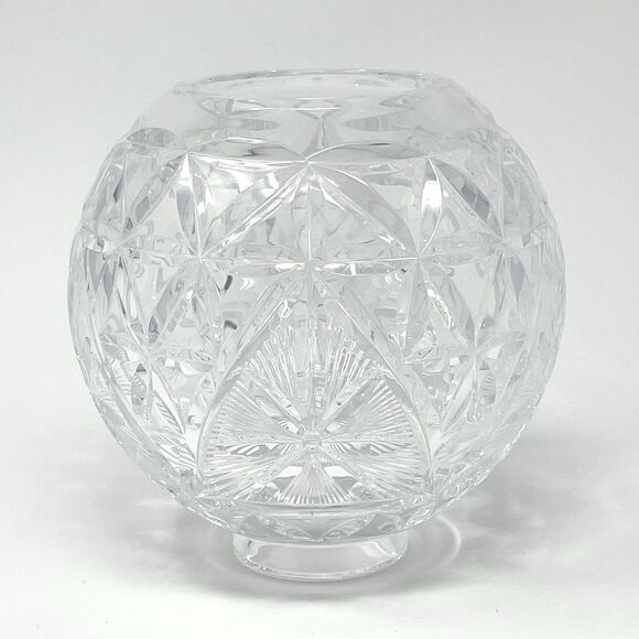 Waterford Millennium Times Square 2000 Crystal Cut Shade Hurricane Glass Only - Picture 1 of 9